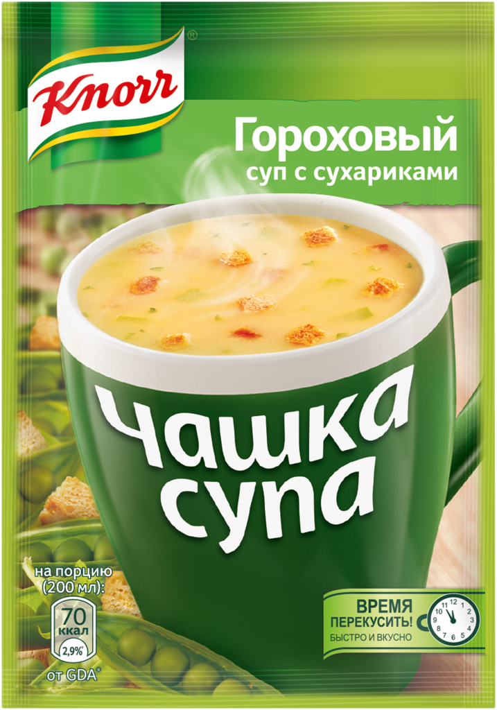 Суп KNORR Гороховый суп с сухариками